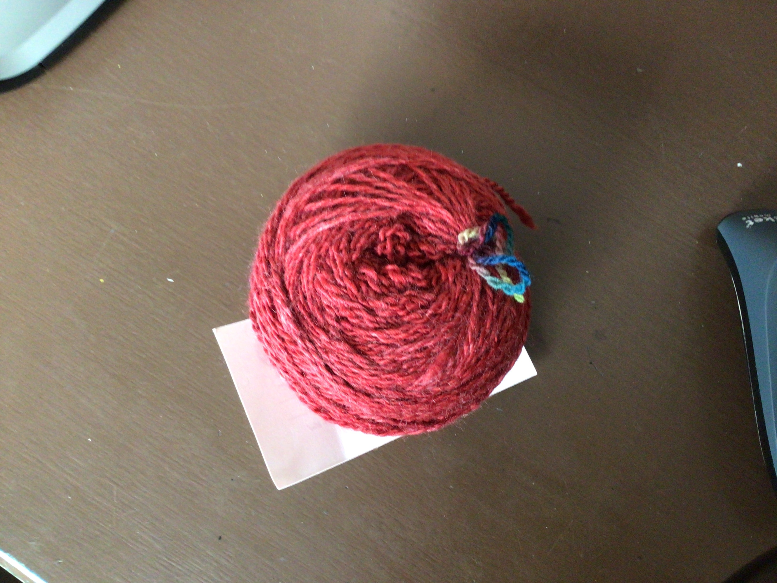 Tronstad Ranch Rambouillet 2 Ply Worsted Weight Yarn - Santa Red