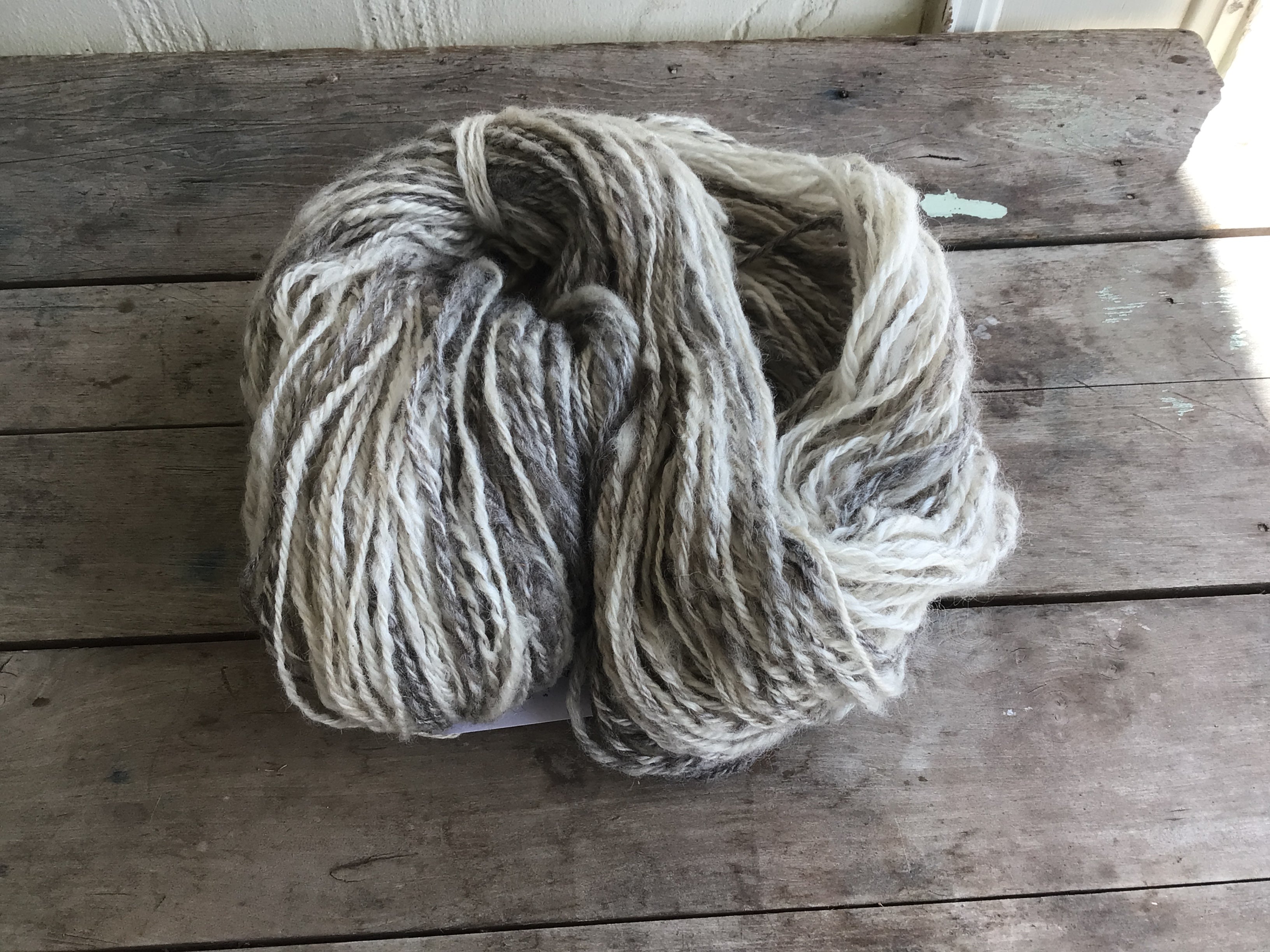 Tronstad Ranch Handspun Natural White & Grey