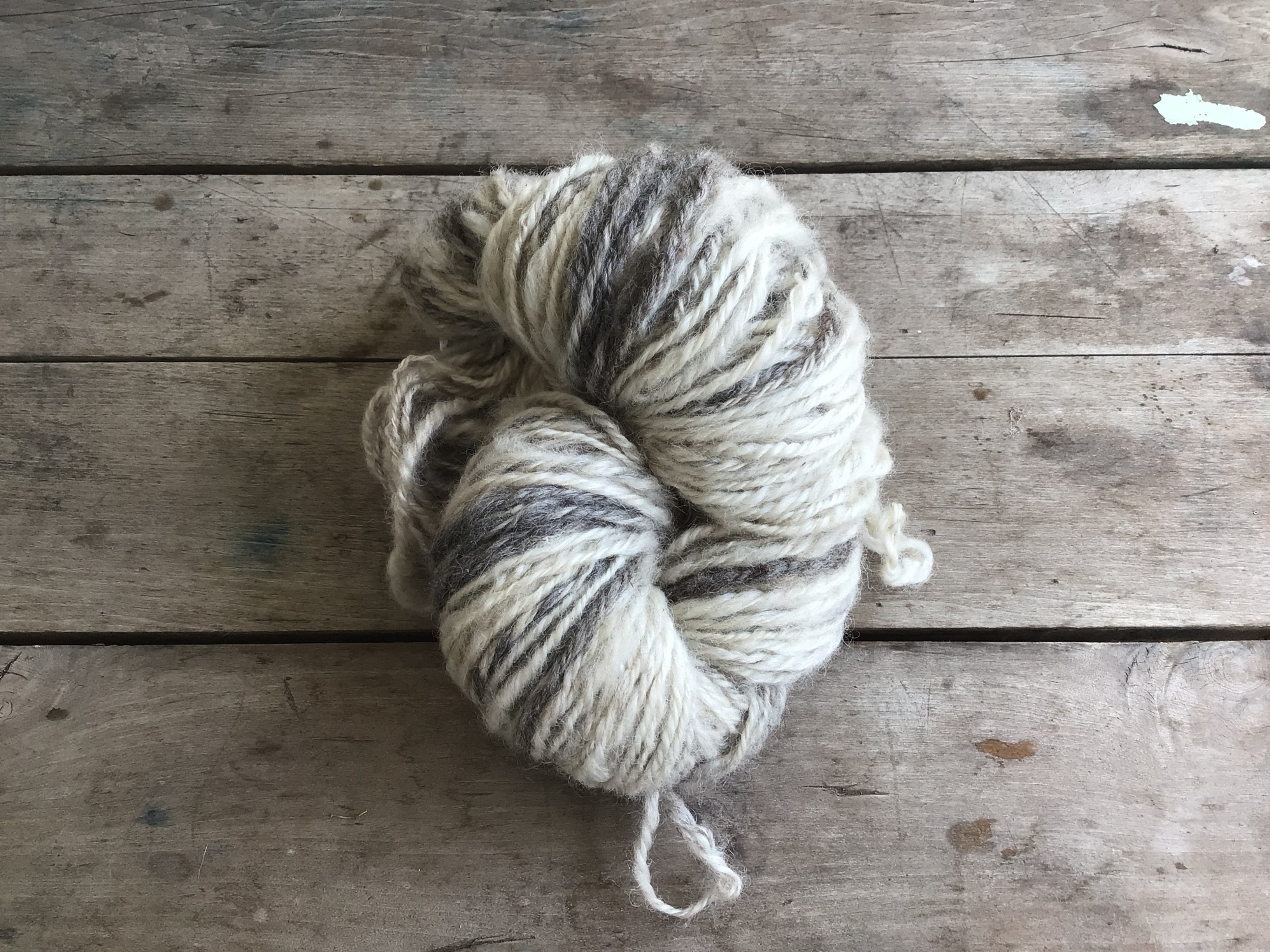 Tronstad Ranch Handspun Natural White & Grey