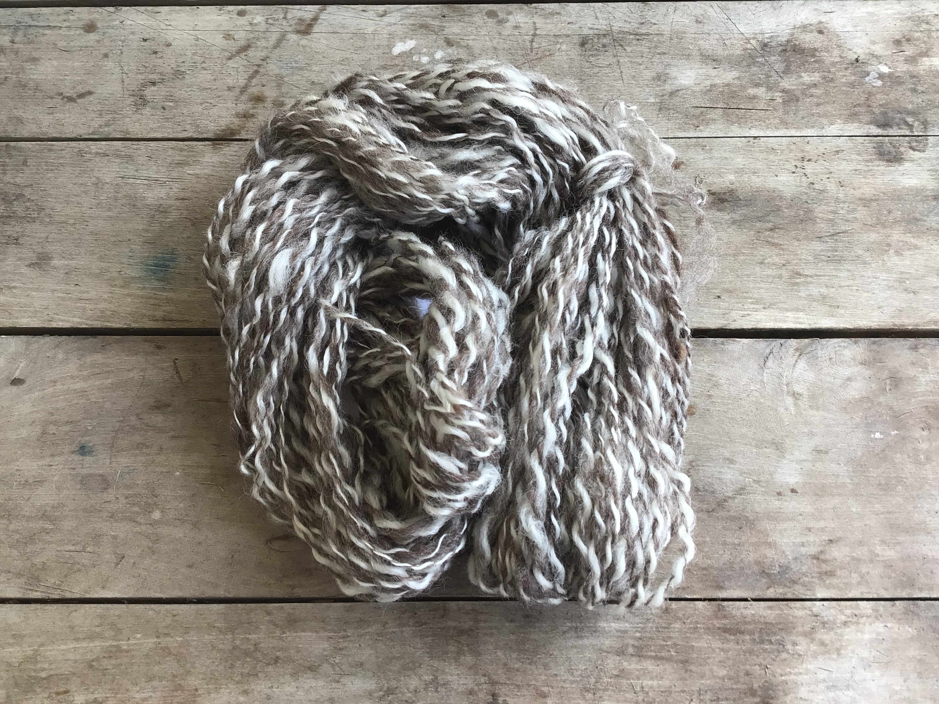 Tronstad Ranch Handspun Natural White & Grey