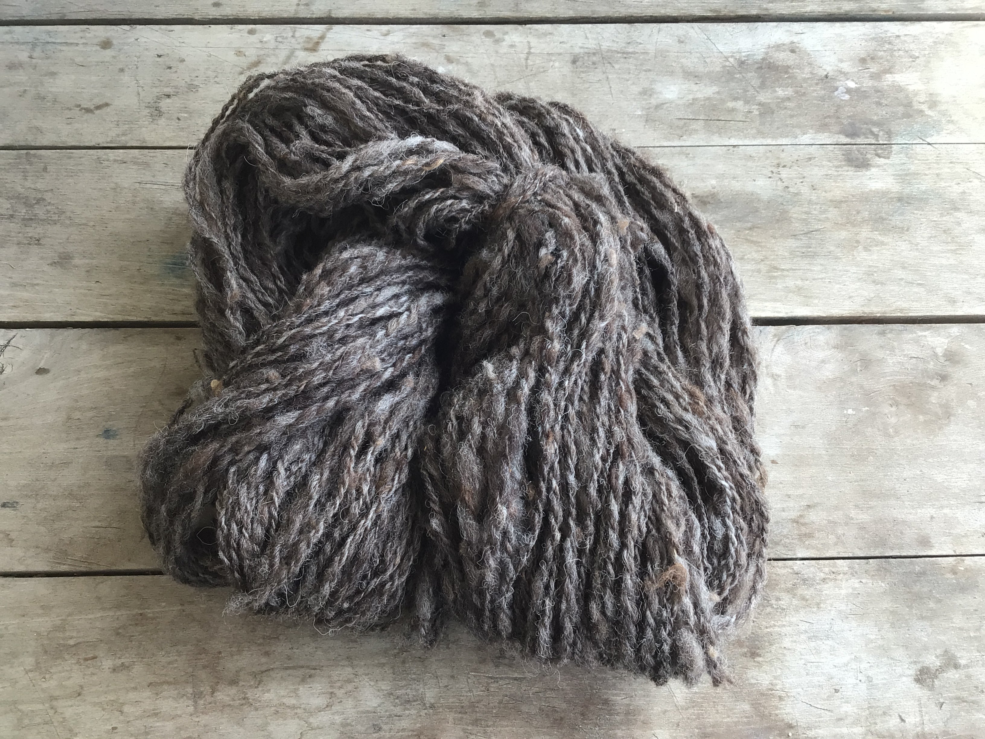 Tronstad Ranch Handspun Natural charcoal