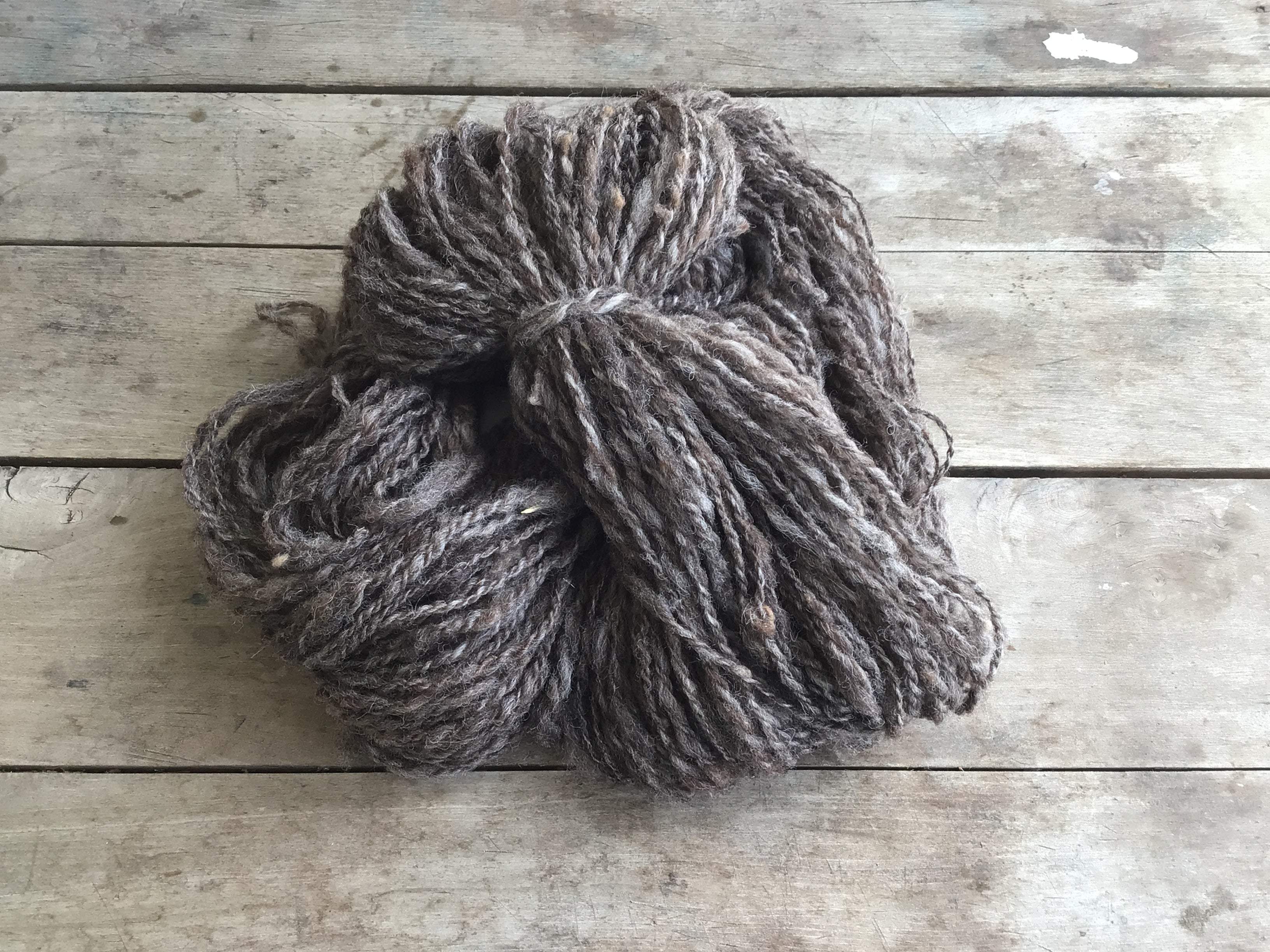 Tronstad Ranch Handspun Natural charcoal