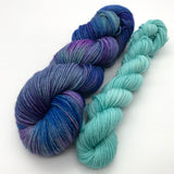 Road Trip Sock Yarn -  Knit Shawl We Share Combo Kit