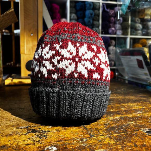 Beginner Colorwork Snowflake Hat Class - November 8, 2025