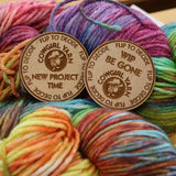 Flip Coin: Finish a WIP or Start Something New from A Needle Runs Through It