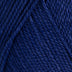 Close-up of blue yarn with a textured pattern