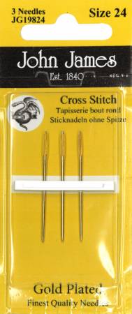 John James Gold Stitch Cross Stitch Needles