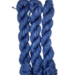 Denim blue mini skein