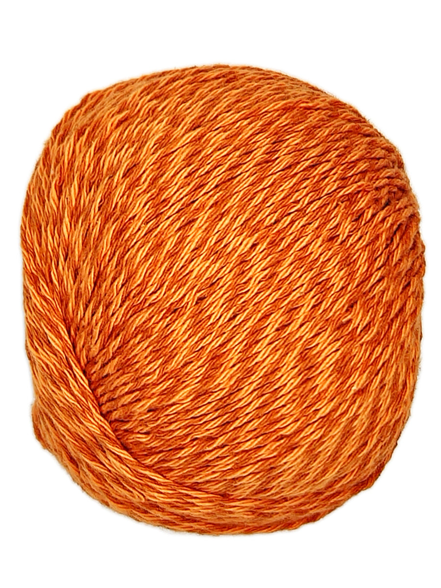 Jody Long Lino Moda yarn color orange