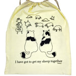 Knitbaahpurl Large Project Bag I have to get my sheep together