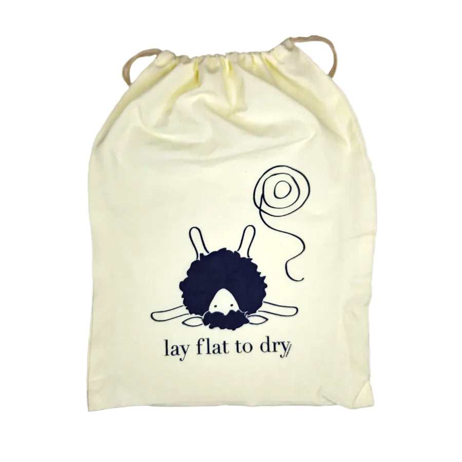 Knitbaahpurl Small Project Bag lay flat to dry