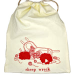 Knitbaahpurl Large Project Bag sheep wreck