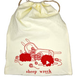 Knitbaahpurl Large Project Bag sheep wreck