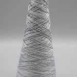 Lunatic Fringe Yarns 3/2 Tubular Spectrum Cones 1.5 oz color light gray