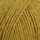 up close skein of lanas light yarn color yellow