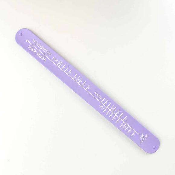 Twice Sheared Sheep - Sock Sizing Ruler