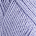 Close-up of light purple yarn with a slight texture
