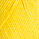 Close-up of bright yellow yarn