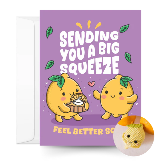 Greeting Card with Crochet Pattern by The Kindness Company