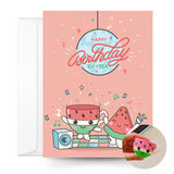 Greeting Card with Crochet Pattern by The Kindness Company