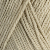 Close-up of beige yarn with a textured pattern