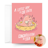 Greeting Card with Crochet Pattern by The Kindness Company