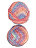 James C. Brett Marble Chunky Yarn Color Blue Red Orange Yellow Purple