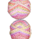 James C. Brett Marble Chunky Yarn Color Pink Yellow Green Purple