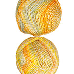James C. Brett Marble Chunky Yarn Color Orange Yellow Green 