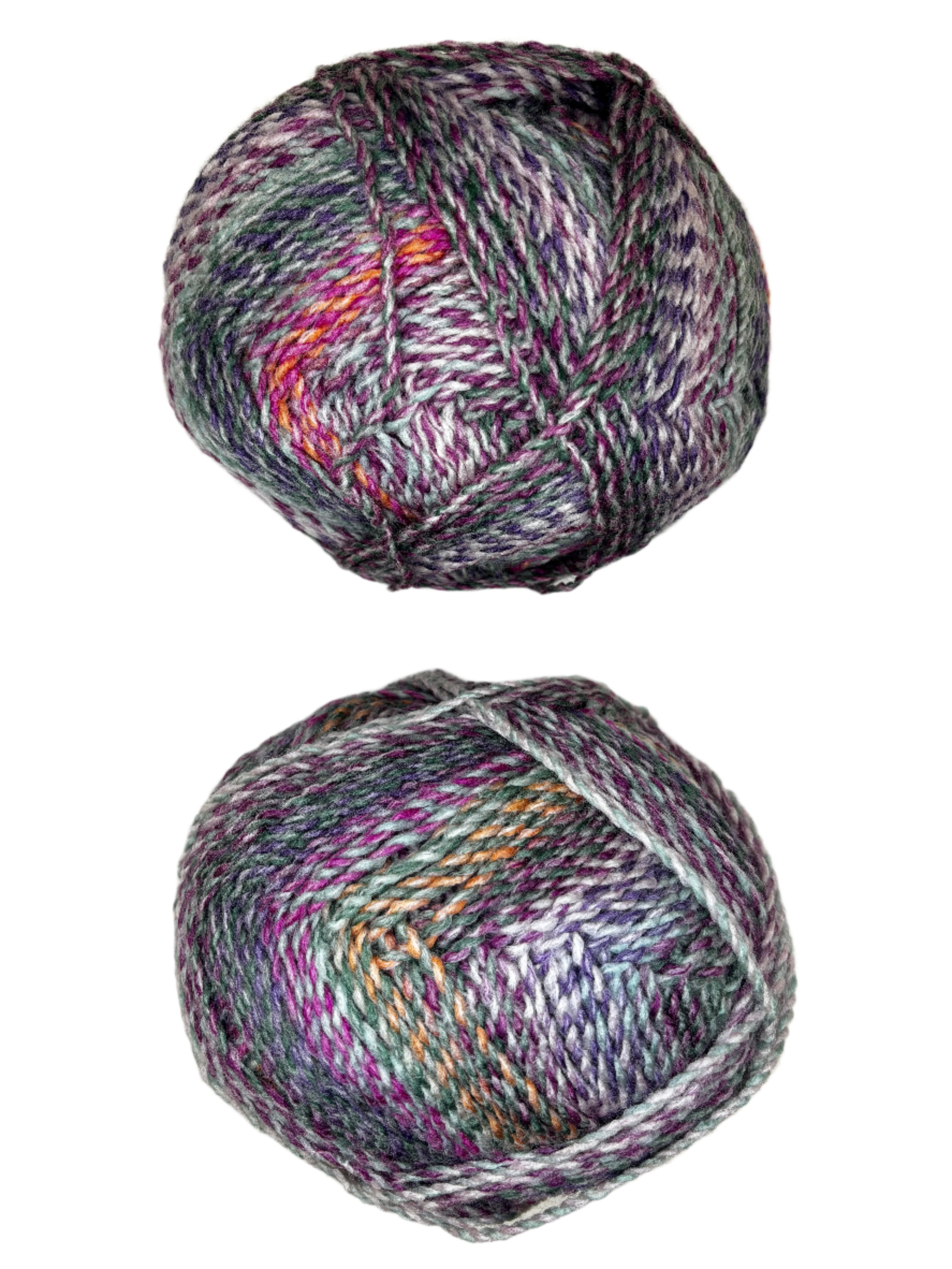 Multi-color ball of yarn