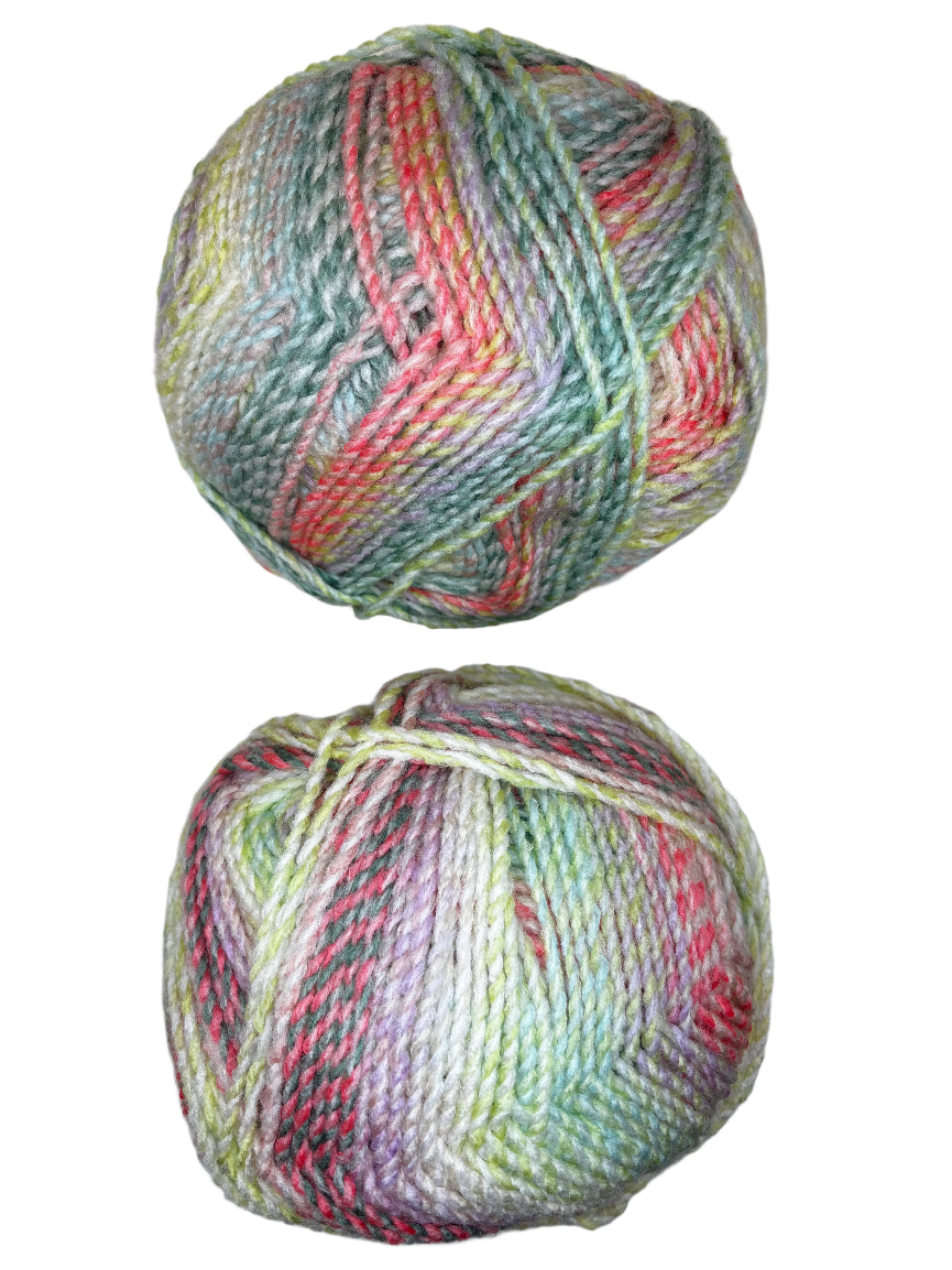 Multi-color ball of yarn