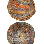 Multi-color ball of yarn