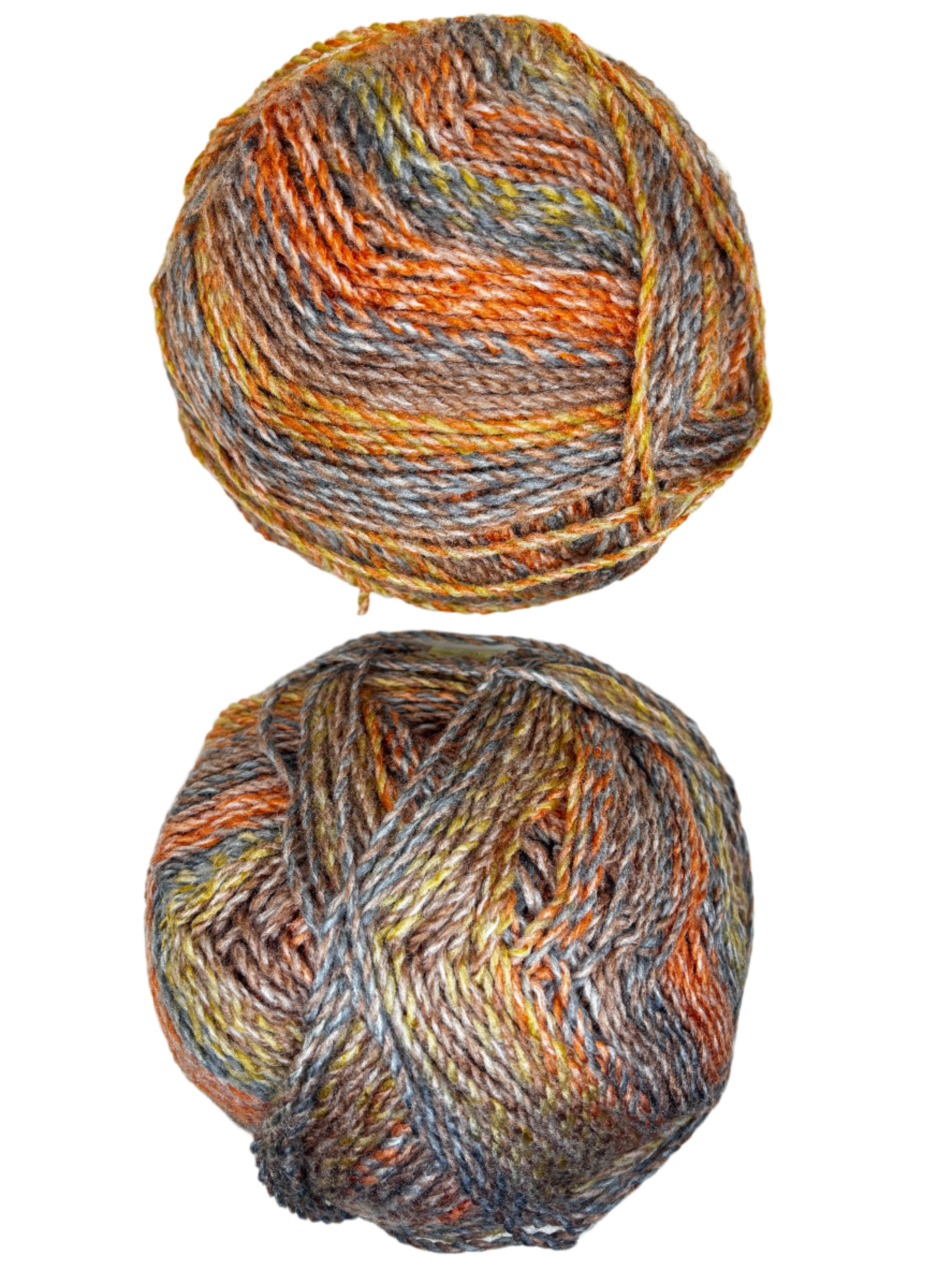 Multi-color ball of yarn