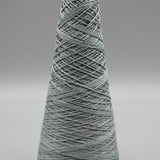 Lunatic Fringe Yarns 3/2 Tubular Spectrum Cones 1.5 oz color medium gray