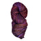 Red Burgundy Purple skein of yarn