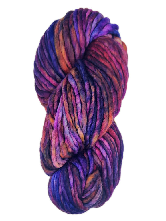 A colorful skein of Malabrigo Rasta yarn