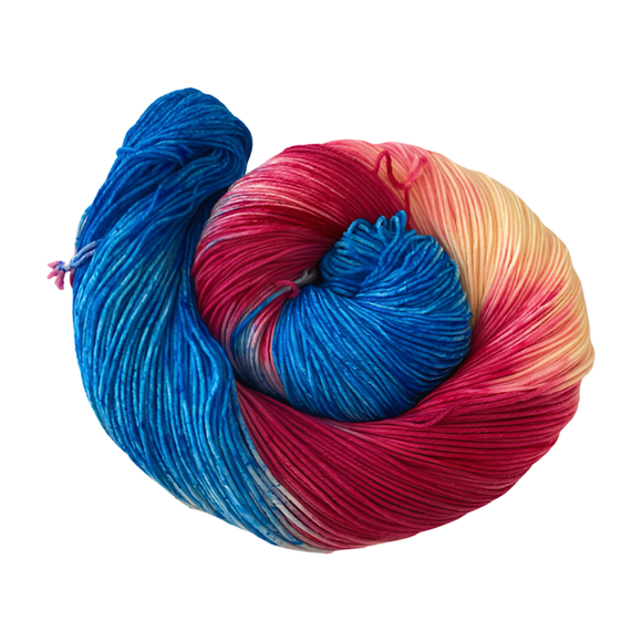 Happy Pride Month Yarn from Knitted Wit and Cowgirl Yarn
