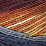 Detailed image of Universal Yarn Maman Acrylic Yarn in the colors  off-white, orange, red, navy, grey
