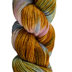 Manos Del Uruguay Maxima yarn color gray and orange