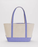 Baggu Heavyweight Canvas Tote blue and tan