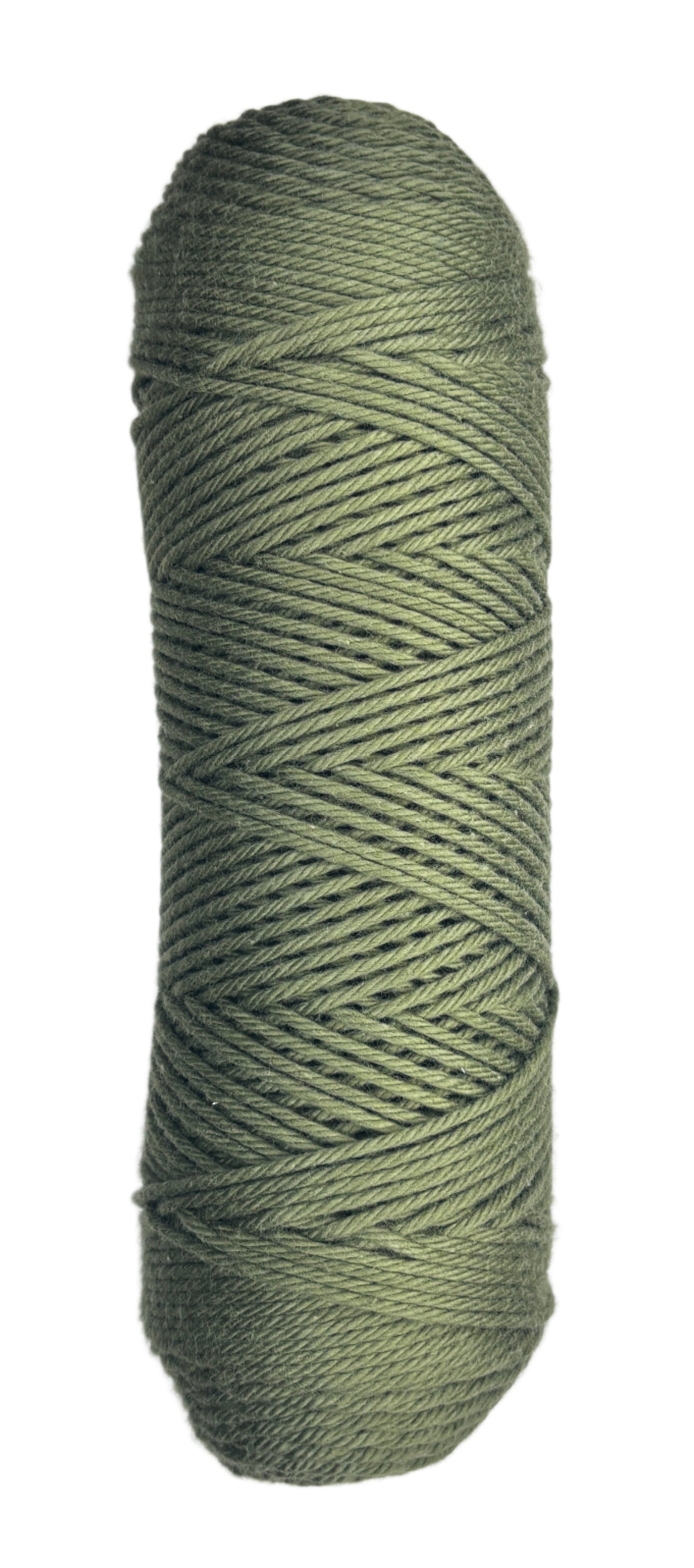 Forest Green skein of cotton yarn