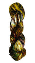 multi-colored skein of yarn 