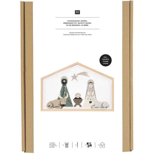 Rico Design Christmas Cross Stitch Kits