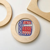 Modern Hoopla - Modern Embroidery Hoop Frame for 6" Hoops