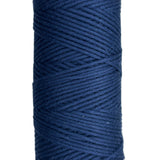 Navy Blue skein of cotton yarn