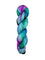 Blackbird Sycamore Fingering Mini Skein Yarn Color teal pink purple green black speckles
