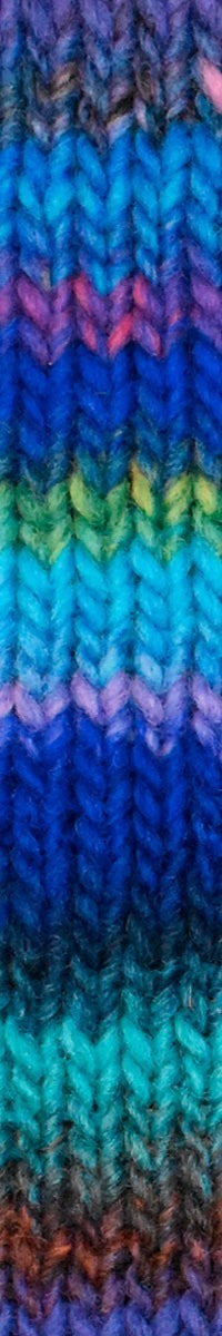 Noro Kureyon yarn color multi blue