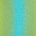 Gradient fabric texture transitioning from green to blue