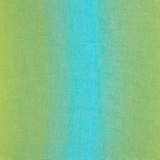 Gradient fabric texture transitioning from green to blue