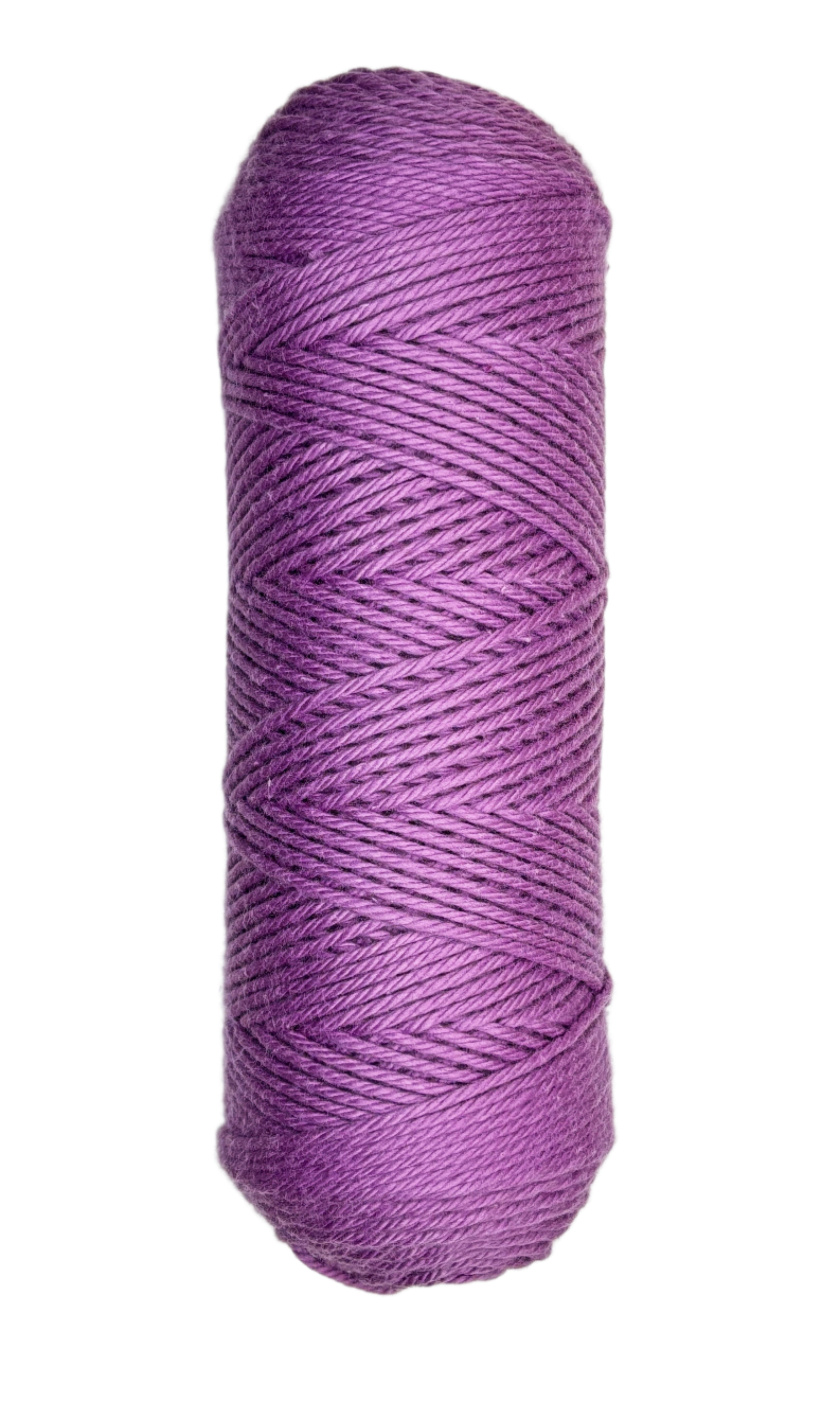 Skein of Coastal Cotton Yarn in the color purple